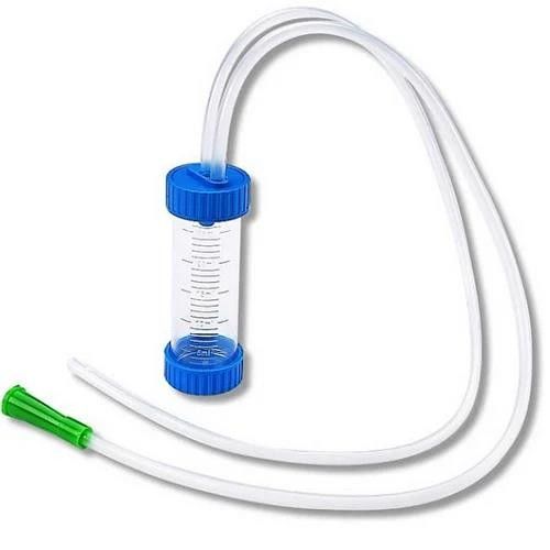 Infant Silicone Coated Catheter Disposable Suction Mucus Extractor For Hospitals