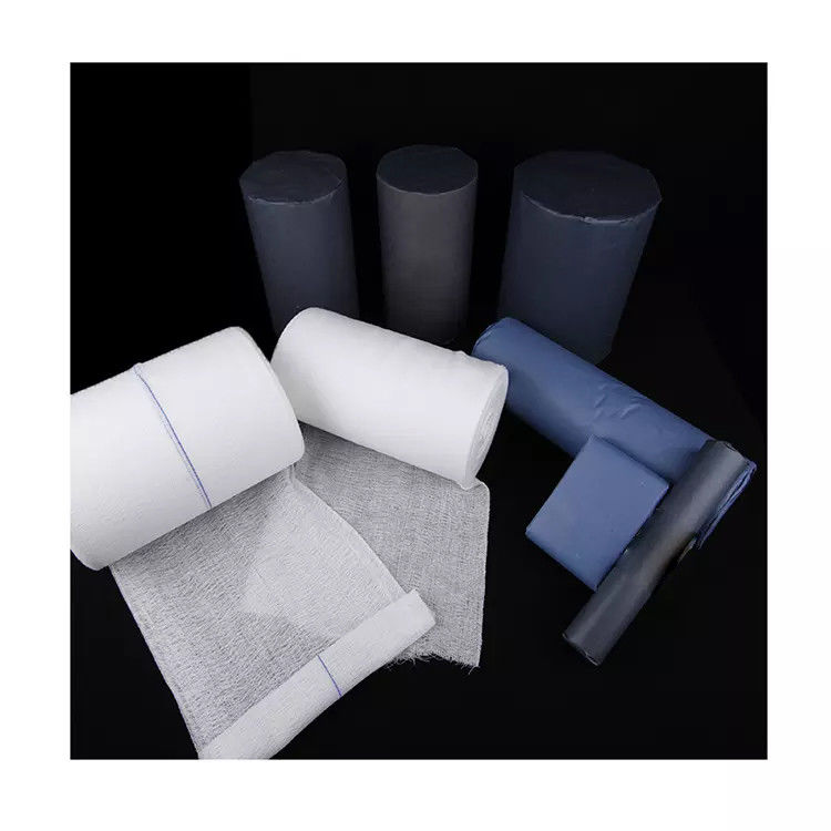 90cm x 100m Gauze Roll Cotton Gauze Cotton Swab Hemostatic Bandage Roll