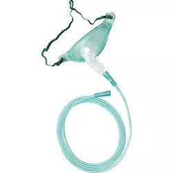 Medical Grade PVC Tracheostomy Oxygen Mask Hostipal Disposable Oxygen Mask