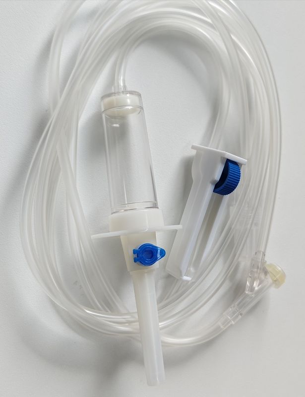 10/15 Drops/ml Medical IV Infusion Giving Fluid Drip Set Sterile IV Administration Infusion Set