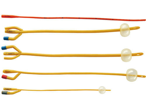 Two Way Latex Foley Catheter Disposable Sterile 100% Silicone Coated Latex Foley Balloon Catheter